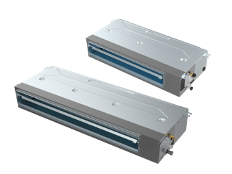 小巧型超薄暗藏天花风管式-右接管